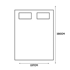 Dreamz Bamboo Pillowtop Mattress Topper Double-1954802864492777474