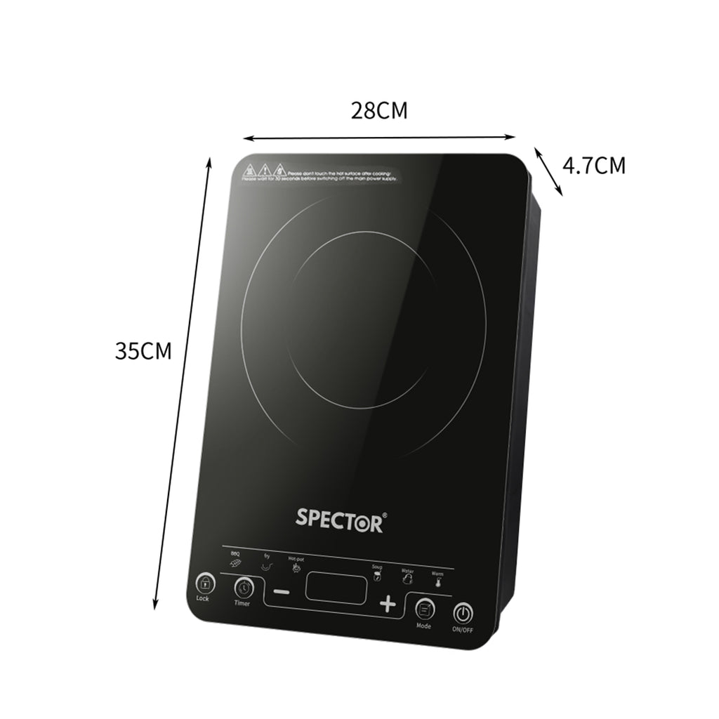 SPECTOR Electric Induction Cooktop Portable-1954802792174587906