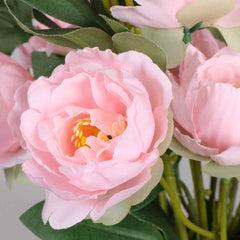 Lambu Artificial Flowers Silk Roses Pink-1954802596493529091