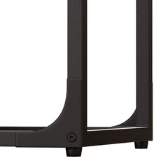 Levede C-shaped End Table Side Sofa Coffee Wood Overbed Laptop Table Industrial-1954802385700392963