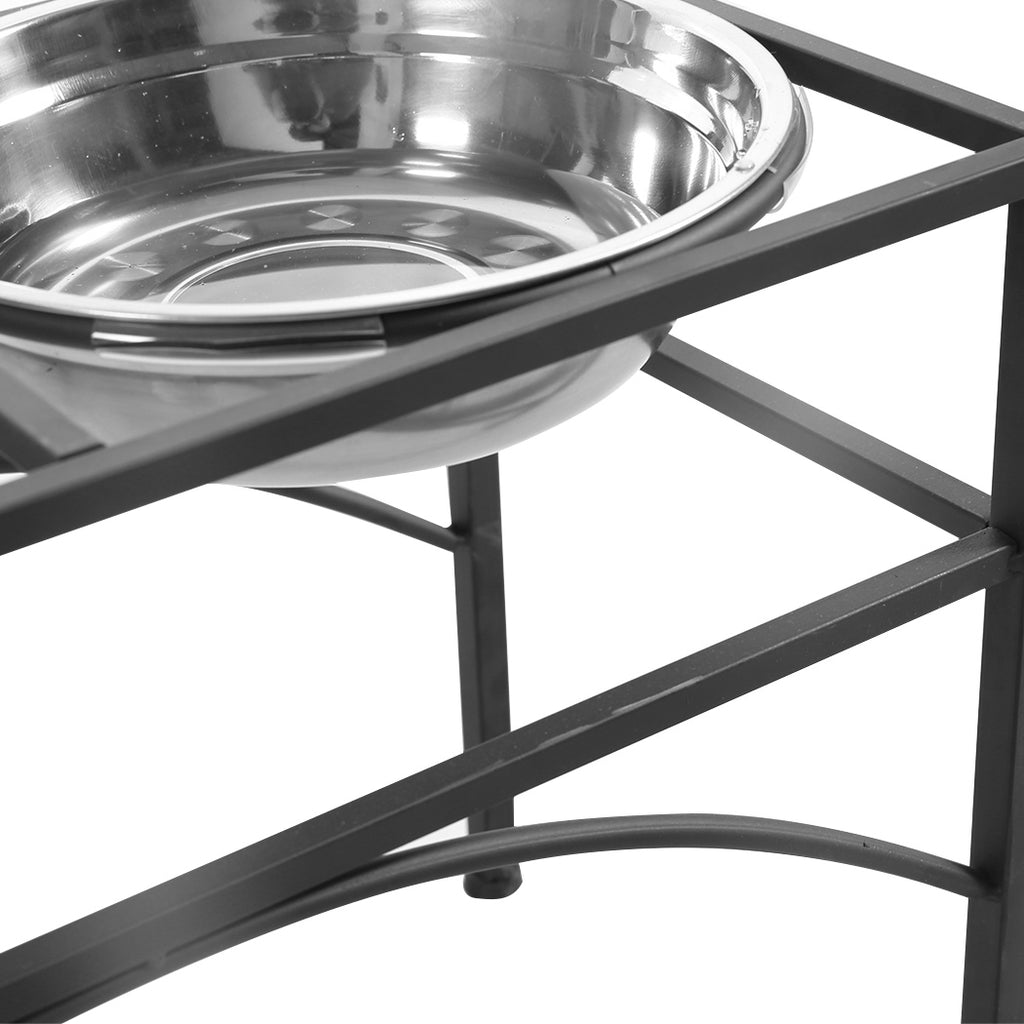 PaWz Dual Elevated Raised Pet Dog Feeder Small-1954802765259739139