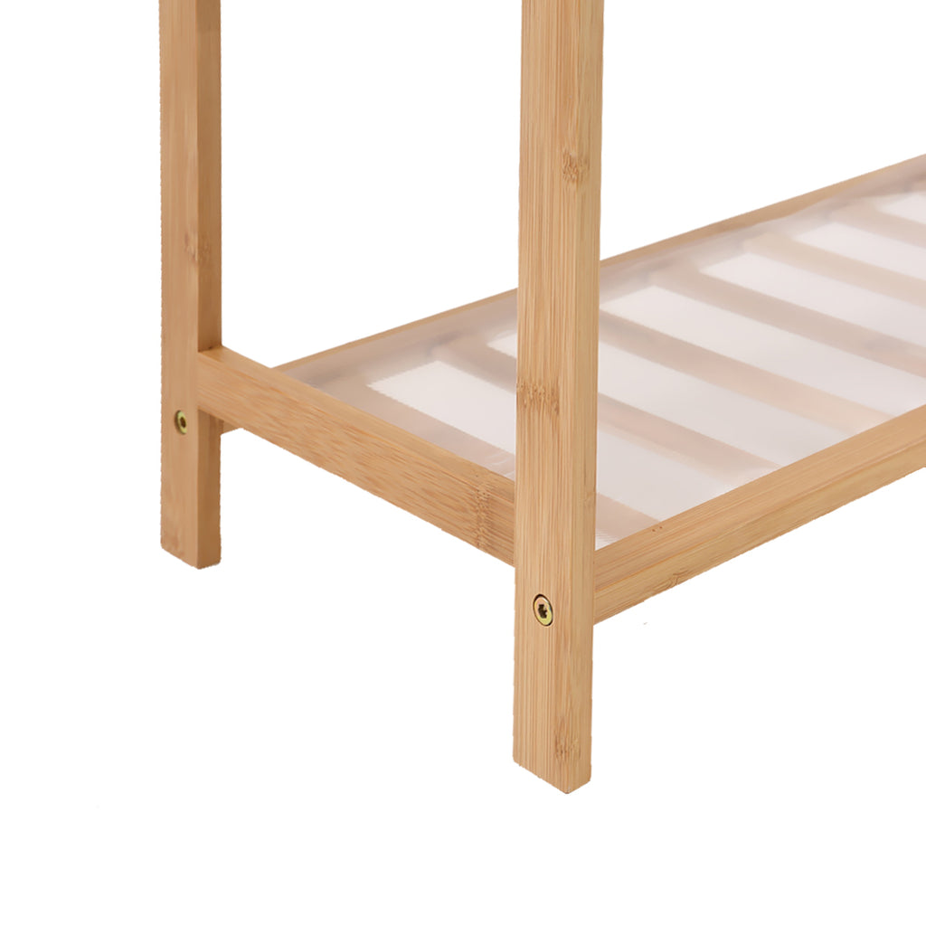 Levede Bamboo Shoe Rack Storage Wooden-1954802689703546883