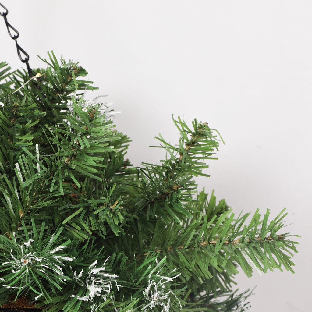 Santaco Christmas Hanging Basket Ornaments 30CM-1954802332596310019