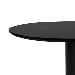 Levede Bar Table Swivel Gas Lift Counter Black-1954802991219478531