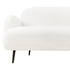 Levede Cloud Sofa 3 Seater Sherpa Fleece White-1954802386396647427