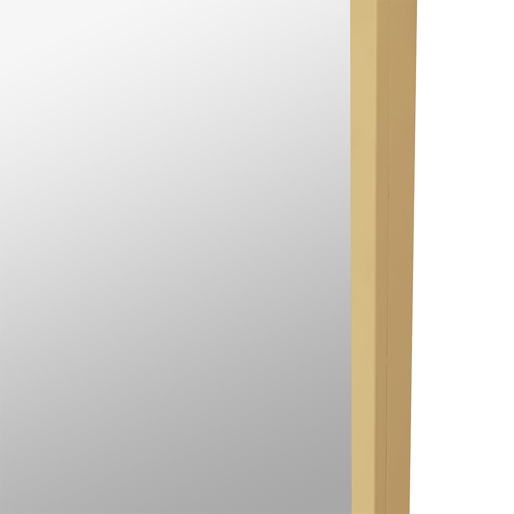 Yezi Floor Mirror Full Length Mirrors 1.8M Gold White-1954803006339944451