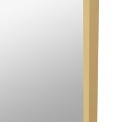 Yezi Floor Mirror Full Length Mirrors 1.8M Gold White-1954803006339944451