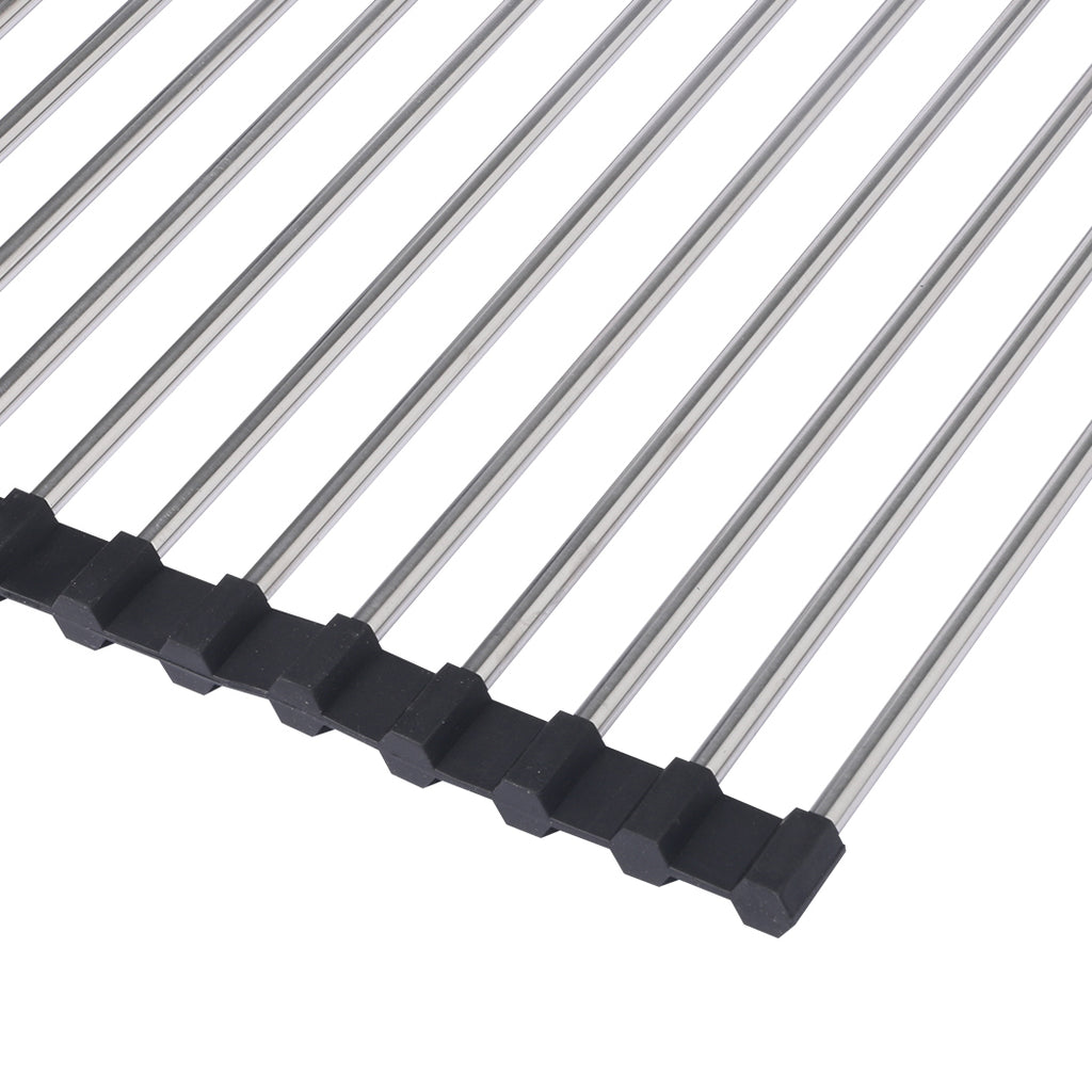 TOQUE Stainless Steel Dish Drying Rack-1954802797618794499