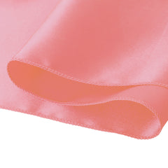 20x Satin Fabric Chair Sashes Cloth Coral-1954802692949938179