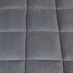 DreamZ Quilt Doona Comforter Blanket Grey Super King-1954802584338436099