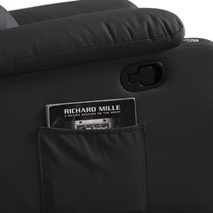 Levede Massage Chair Recliner 360 Swivel Black-1954802889289502723