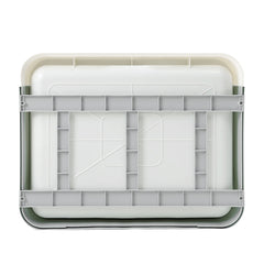 PaWz Foldable Cat Litter Box Tray Enclosed Grey-1954802553015373827