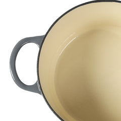 TOQUE 4L Enamel Dutch Oven Pot in Black Colour-1954802795576168451