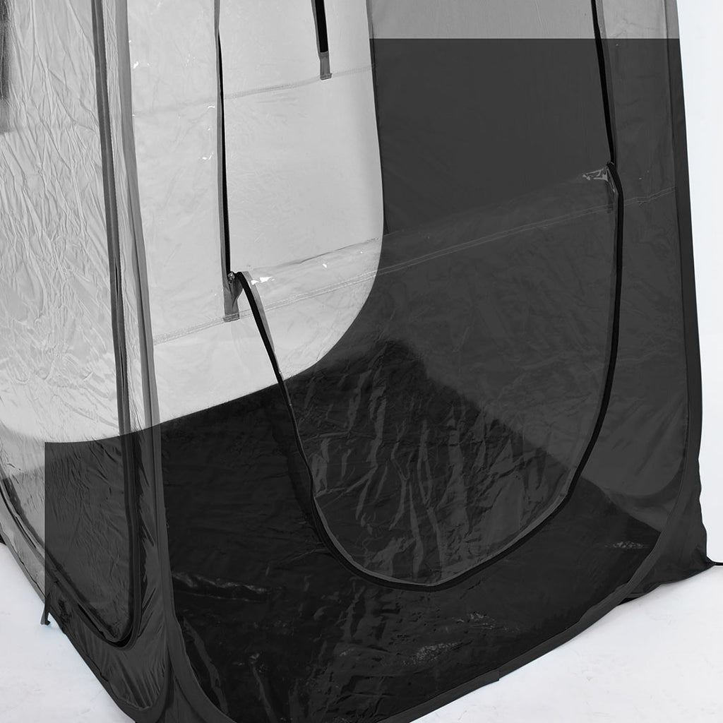 2x Mountview Pop Up Tent Camping Weather Black-1954802642677010435