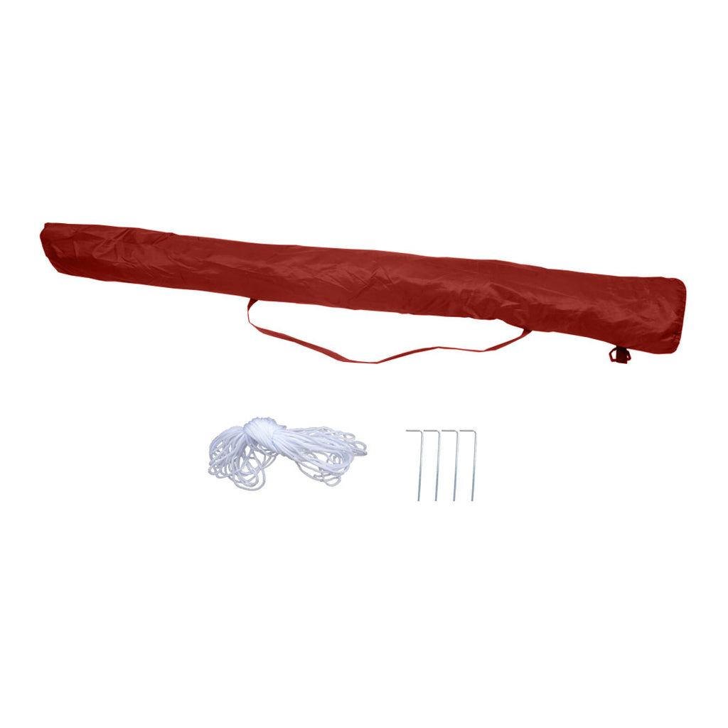 Mountview Beach Umbrella Outdoor Umbrellas Red 2.33M-1954802645621411843