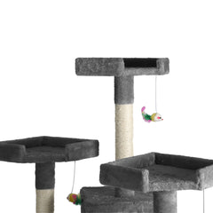 PaWz 184cm Cat Trees Scratching Post Grey-1954802765565923331