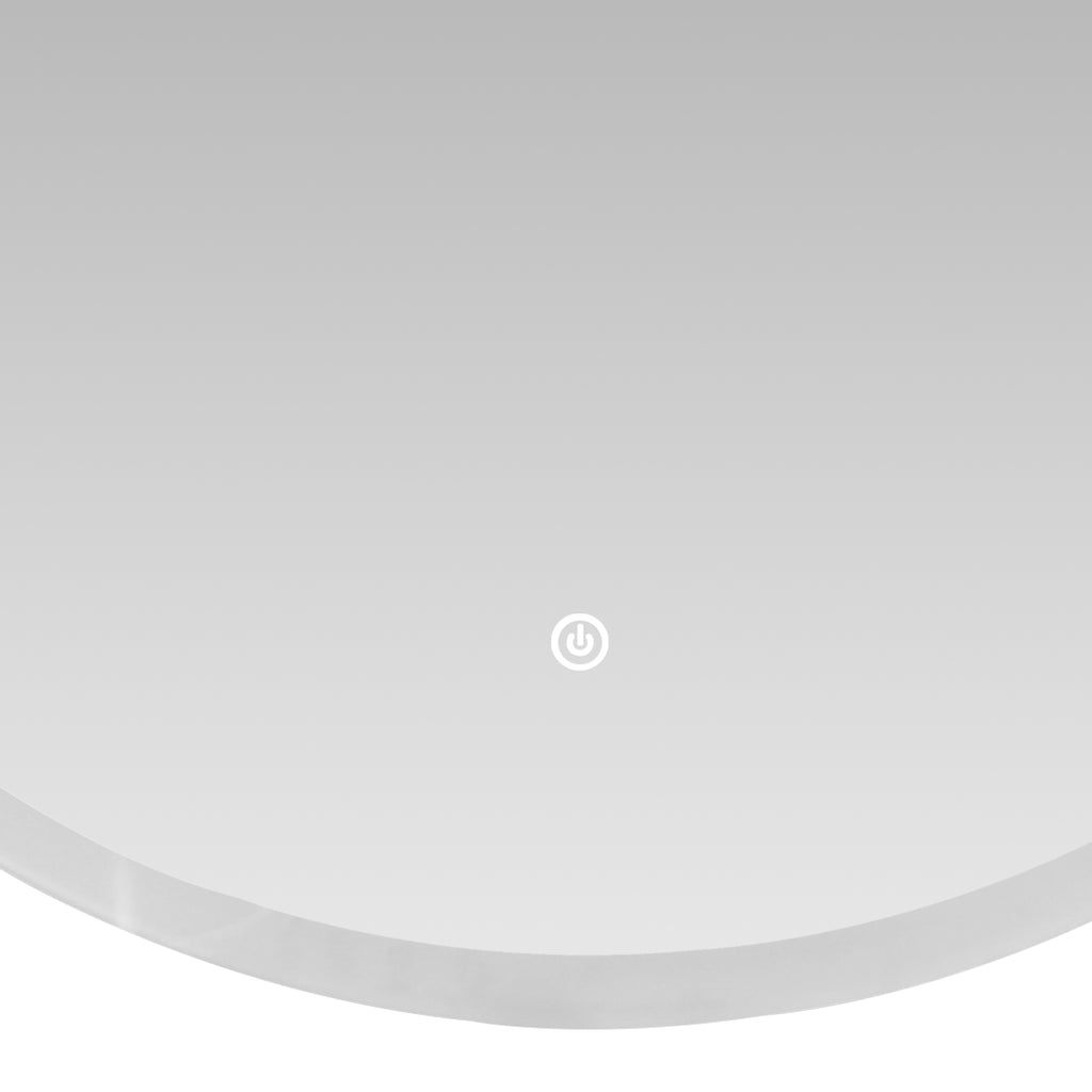 EMITTO LED Wall Mirror Round Anti-fog 60CM-1954803004909686787