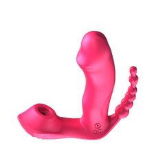 Urway Wearable Dildo Vibrator Stimulator Red-1954802635018211331