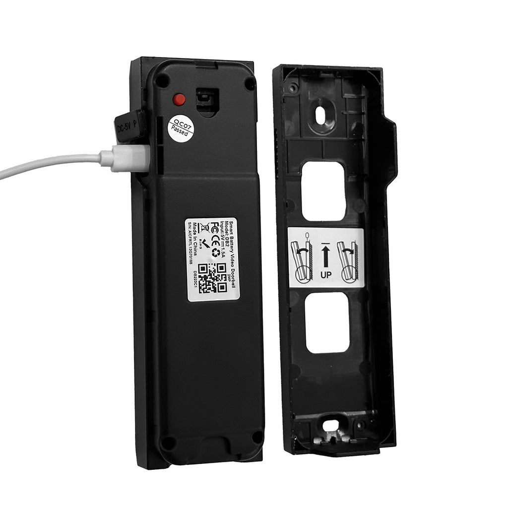 Wifi Doorbell Camera with Indoor Chime-1954802338300563459