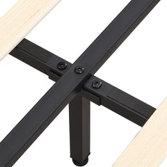 Levede  Floating Bed Frame Queen with Headboard LED Lights Mattress Base-1954802377370505219