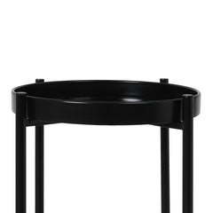Levede 2 Tier Plant Stand Outdoor Indoor Black Large-1954802665653407747