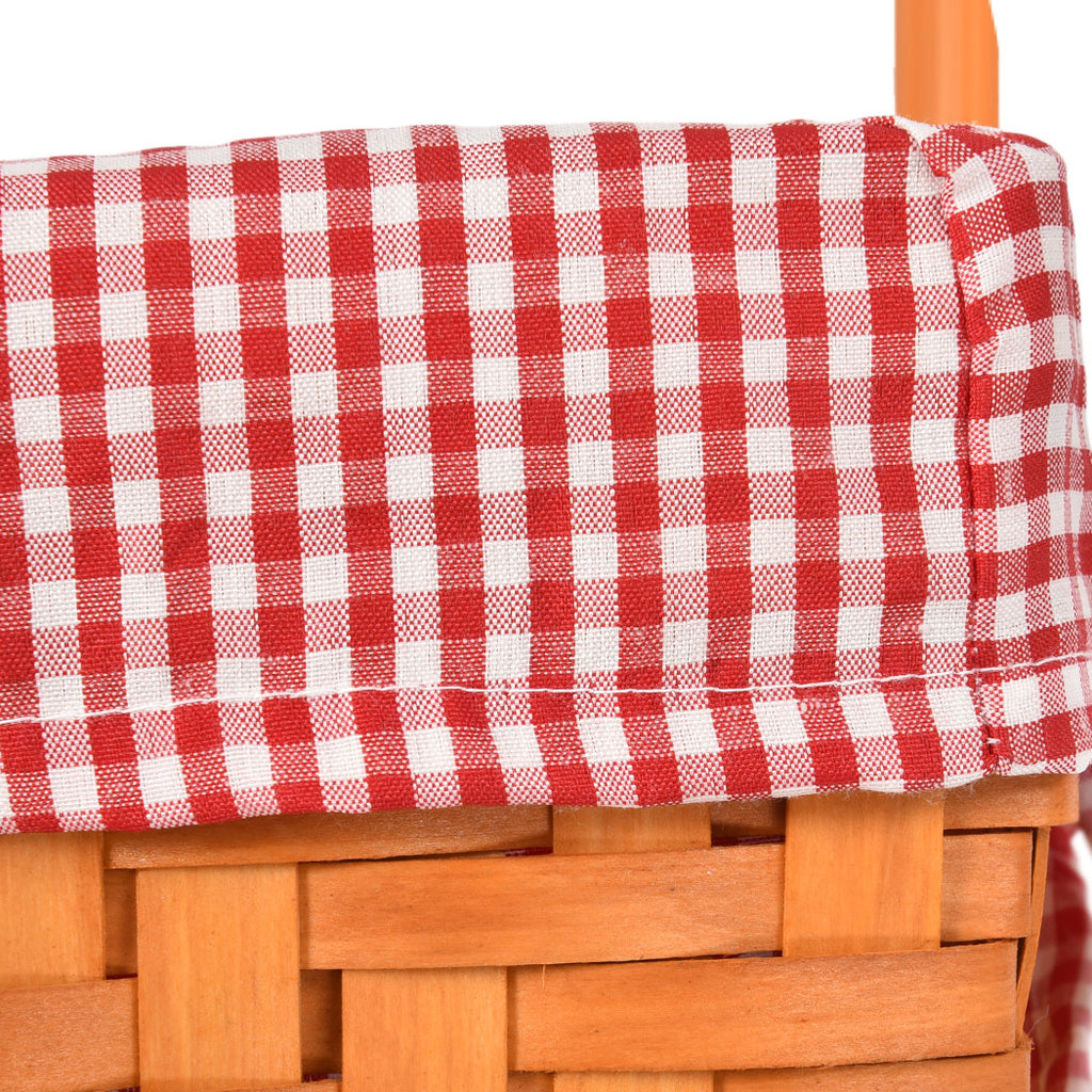 Picnic Basket Outdoor Baskets Deluxe-1954802336895471619