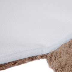 PaWz Pet Bed Cat Calming Bed Dog Squeaky M Tan Medium-1954802525865644035