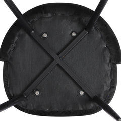 Levede 2x Dining Chairs Kitchen Cafe Black-1954802979055996931