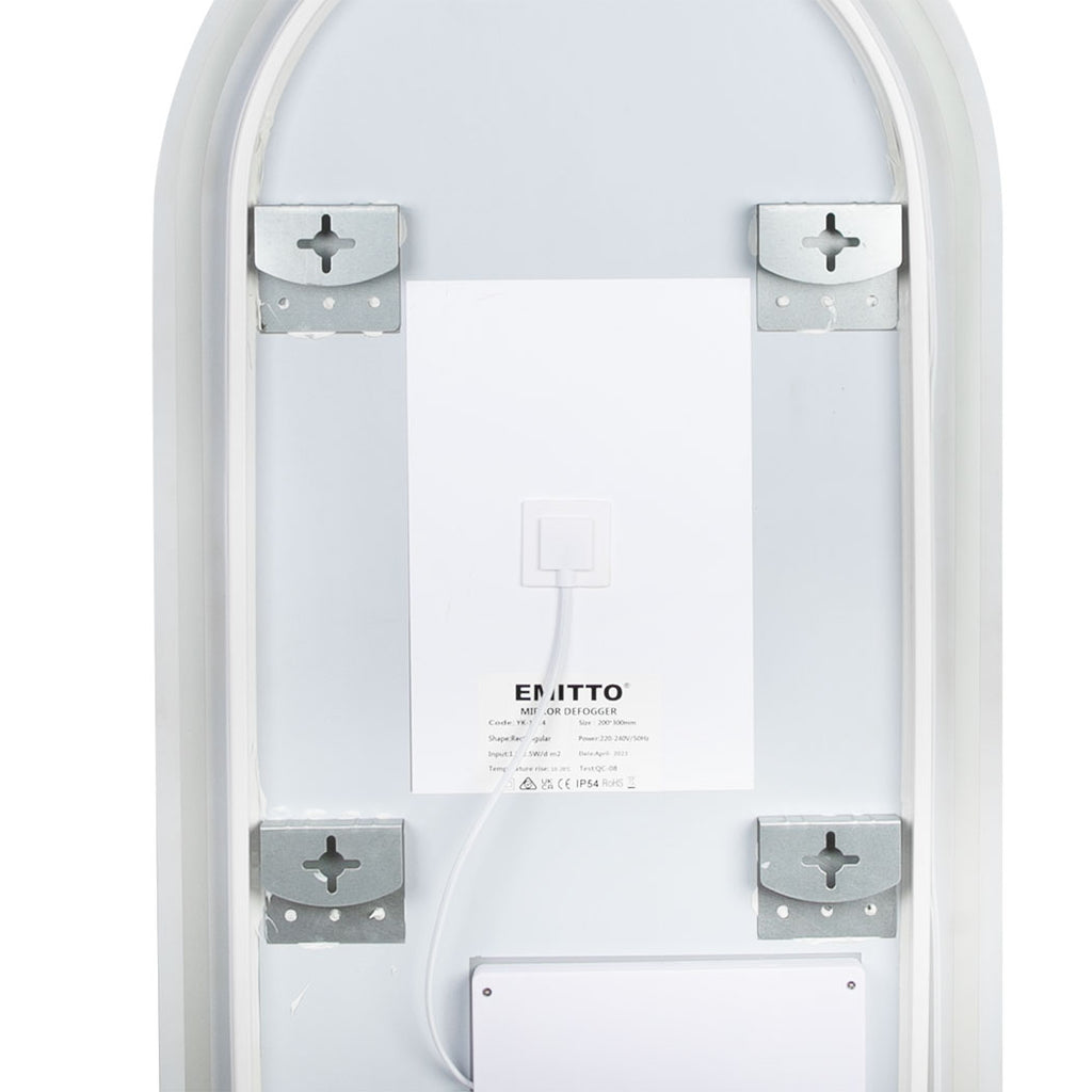 EMITTO LED Wall Mirror Arch Anti-fog 50*90cm 50x90-1954803007963140099