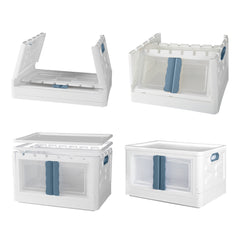 Storage Box Stackable Container 45L Blue-1954802600880771075