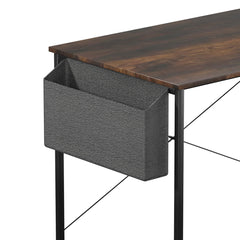 Levede L Shaped Computer Desk Corner Desk Brown-1954802381891964931
