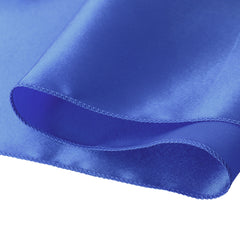 Multicoloured Chair Sashes Fabric Covers Navy-1954802695449743363
