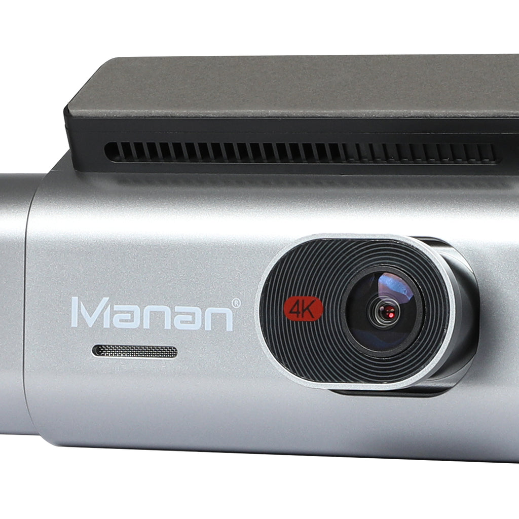 Manan 4K Car Dash Camera Front and Rear Wifi GPS 3 Lens-1954802341643423747