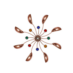 Garden Windmill Solar Light Wind Spinner-1954802331891666946