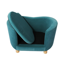 PaWz Pet Sofa Bed Dog Warm Soft Lounge Blue-1954802531834138627