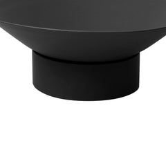 Moyasu 2IN1 Fire Pit Bowl Fireplace Black-1954802506823503875