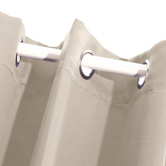 2x Blockout Curtains Panels 3 Layers Beige-1954802969753030659