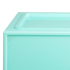 Stacked Sneaker Display Case Stackable Cyan-1954802601912569859