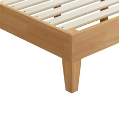 Levede Queen Rubberwood Bed Frame-1954802934042726403