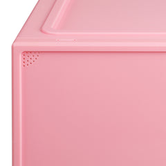 Stacked Sneaker Display Case Stackable Pink-1954802602084536323