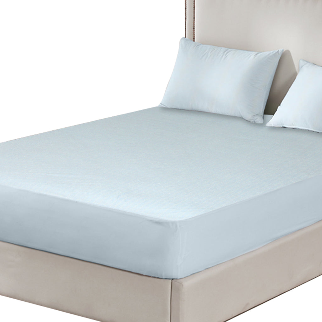 Dreamz King Mattress Protector Pillowcases King Blue-1954802846469853187