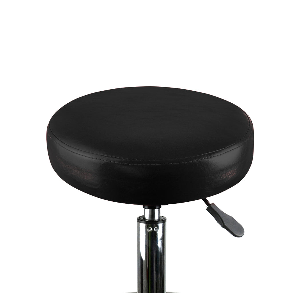2x Levede Swivel Salon Barstool Hairdressing Black-1954802613006503939