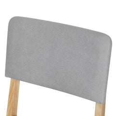 Levede 2x Dining Chair Armless Upholstered Seat-1954802458874220547