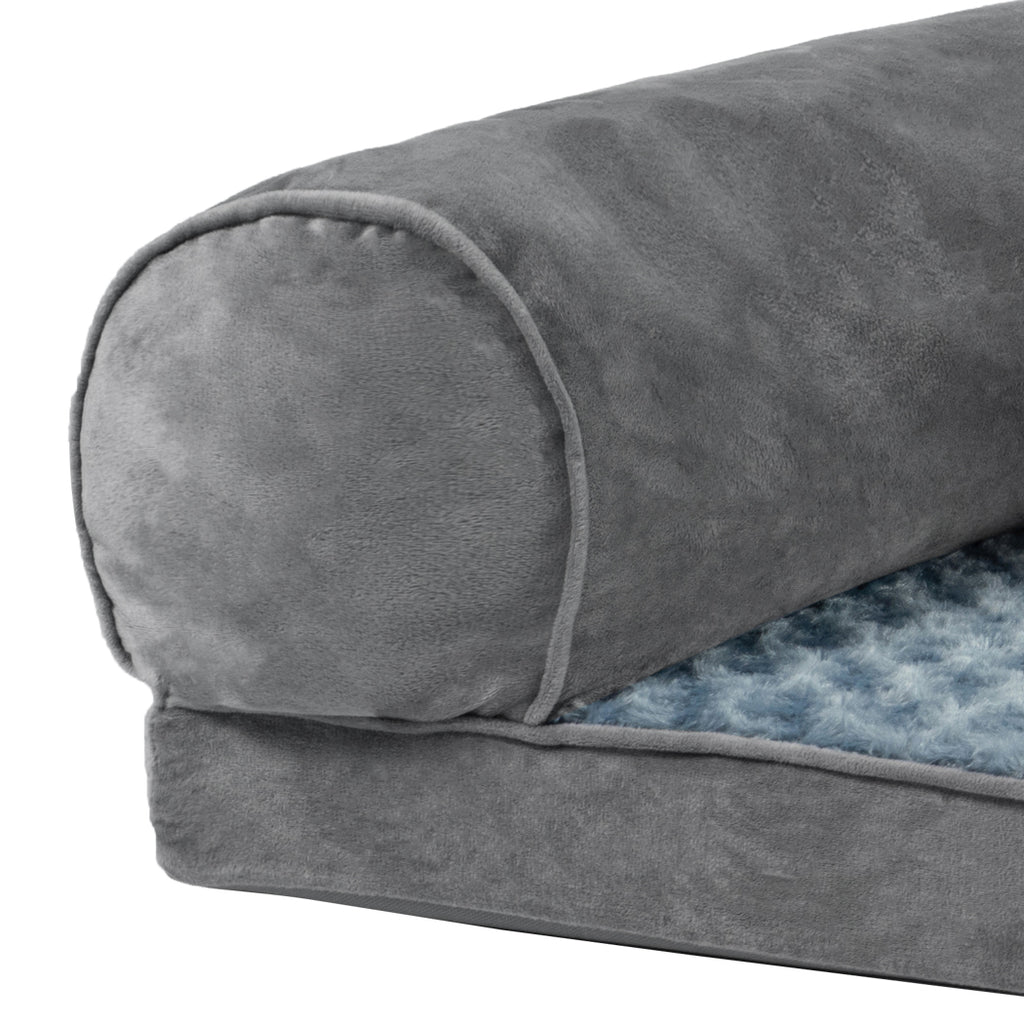 PaWz Pet Bed Sofa Dog Bedding Soft Warm XL Cover Grey Cover X-Large-1954802516243910659