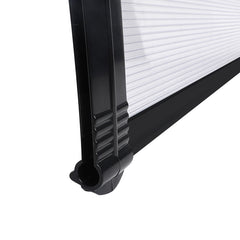 Mountview Window Door Awning Outdoor 1M X 2.4M Transparent 1x2.4M-1954802872516481027