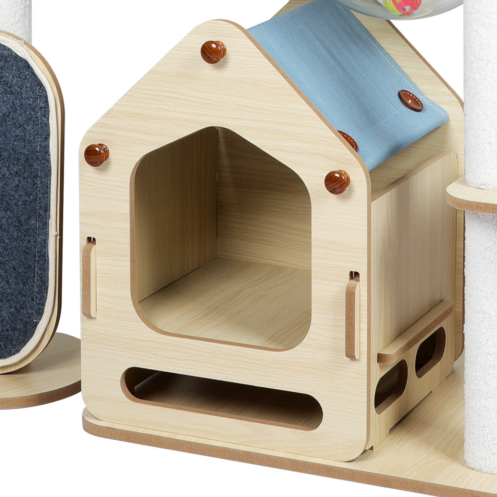 PaWz Cat Tree Scratching Post Scratcher-1954802560145690627