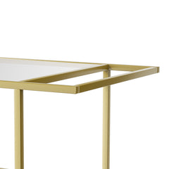 Levede Bar Cart Gold Drinks Serving Trolley 4 Tier-1963748907435560963