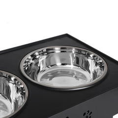 PaWz Elevated Pet Feeder Food Water-1954802540428267523