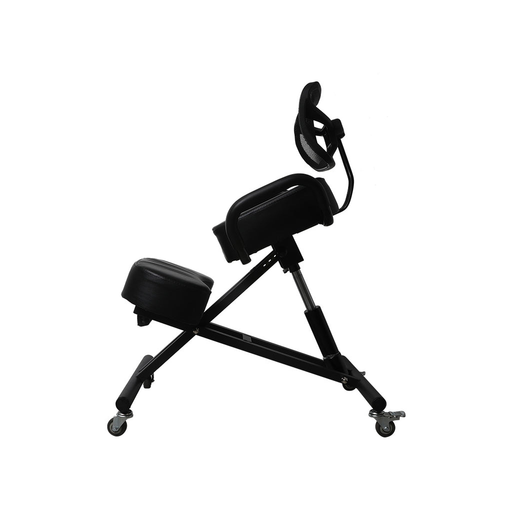 Levede Kneeling Chair Office Ergonomic Black-1954803011045953539