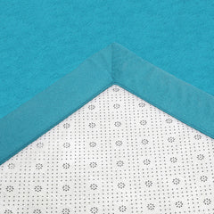 Marlow Coral Velvet Area Rugs Large Mat 180x200cm Blue-1954802462170943491